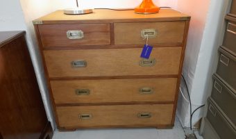Military style chest of drawers £410