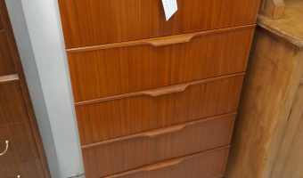 AUSTINSUITE teak chest of drawers £395
